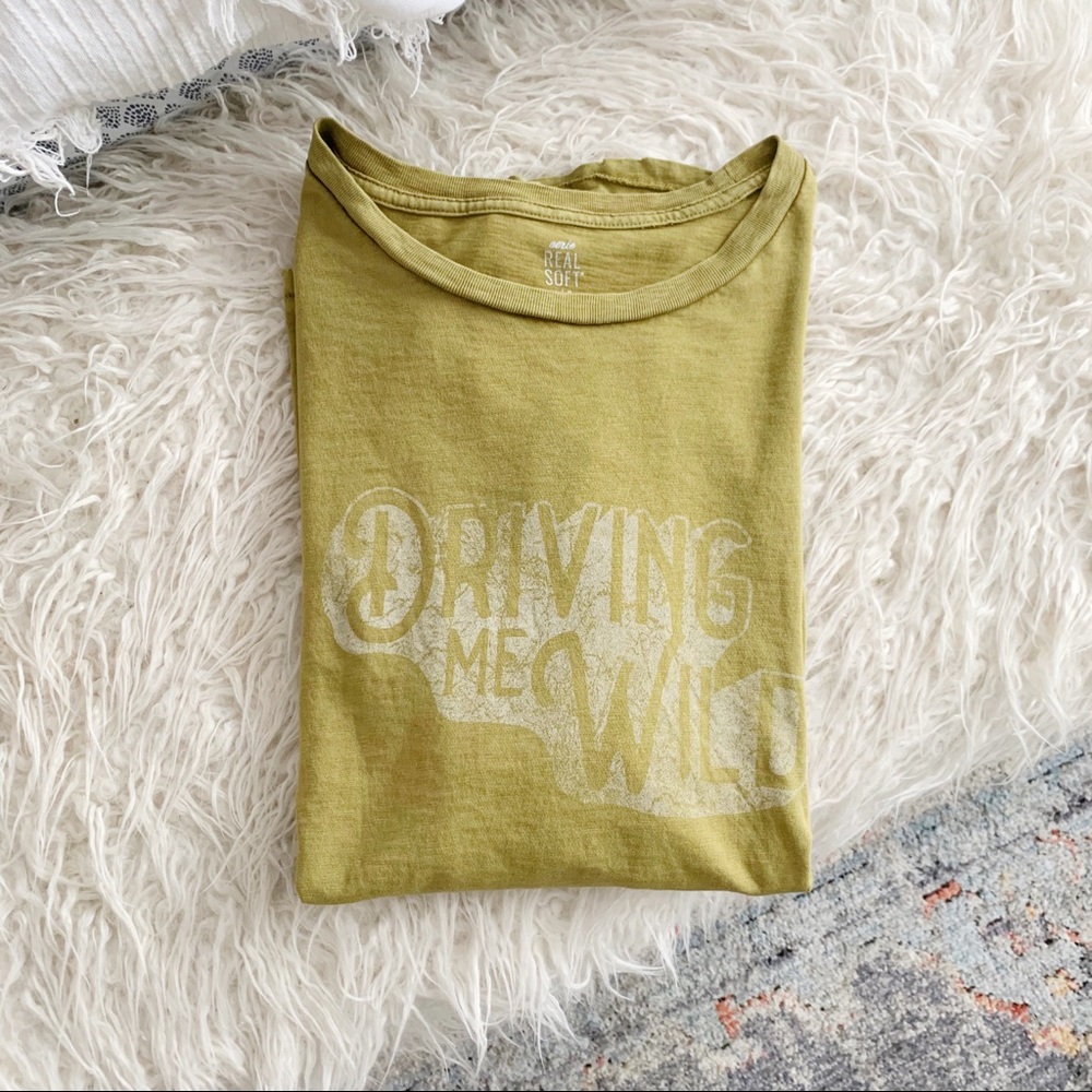 Aerie Driving Me Wild Tee